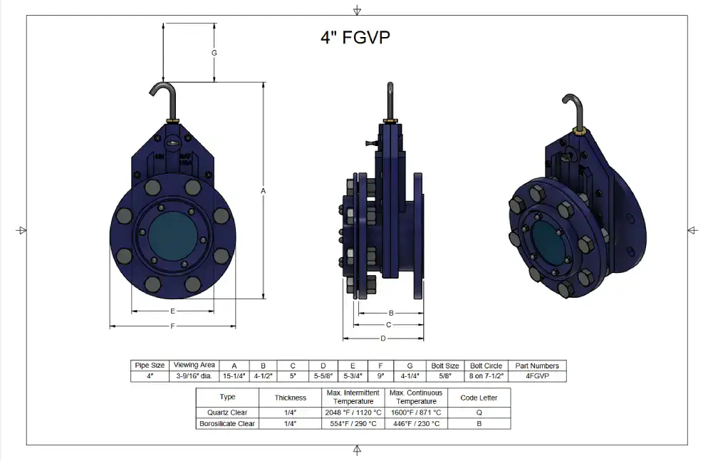 4INCH FGVP 4INCH FGVP